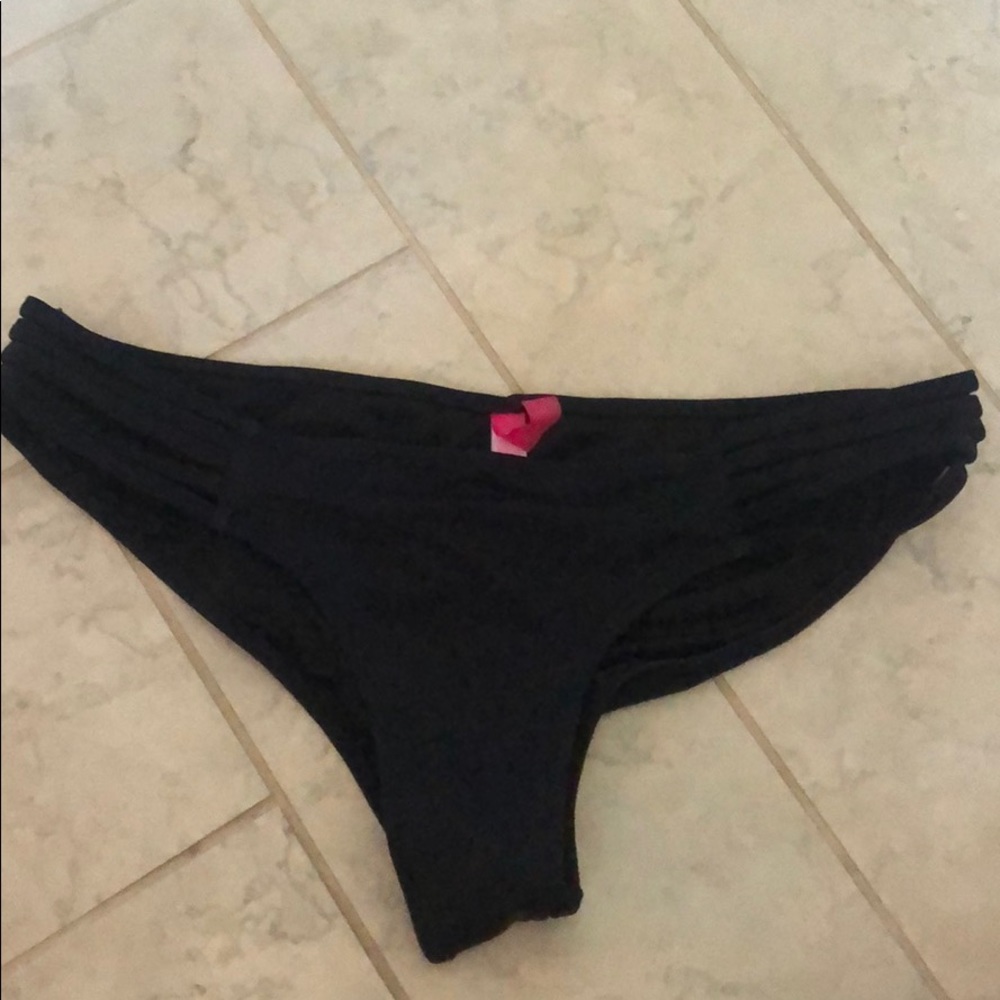 Black Victoria Secret Bathing Suit Bottoms
